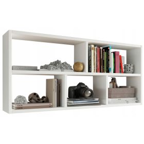  Raft placă laminată Matkam 113,6 x 25 cm alb