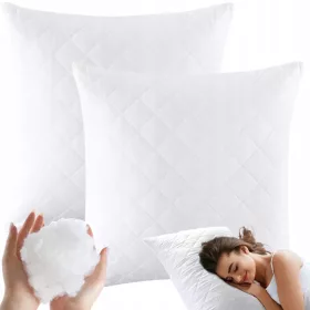    2 x PERNE MATLASATĂ 70x80 cm SET CALITATE ALBA ANTIALERGICĂ PENTRU SOMMN
