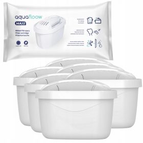 Inserție filtrantă pentru ulcior AquaFloow Maxi, 6 buc.