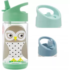  Flacon 3 Sprouts Owl Mint 350 ml 17 x 6 cm verde