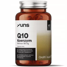   Coenzima Q10 Ubichinon 100mg cu Inulină din Cicoare 60 Capsule Vegetariene UNS