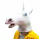  Masca de fata unicorn Gadget Master latex multicolor