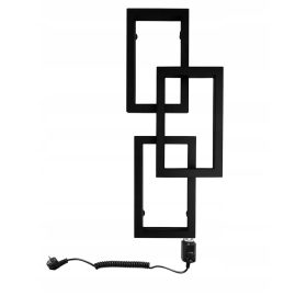  Radiator baie electric LOTUS 300 W, negru