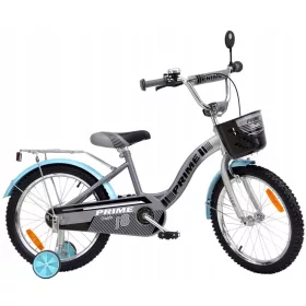  Bicicleta Prime Classic de 18 inchi, gri