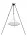  GRIL DE GRADINA TREPIED GRIL 60 ROUND ROUND