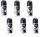  NIVEA MEN Black White antiperspirant barbatesc 6 buc.