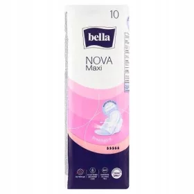  Șervețele sanitare cu aripioare Bella Nova 10 buc.