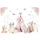  Autocolante pentru copii Forest Animals Boho