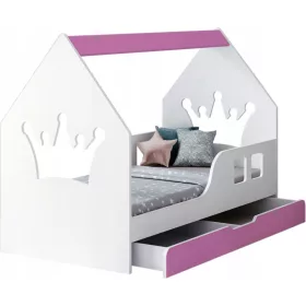  Pat Happy Babies HOUSE 80 x 160 cm, nuante de roz