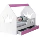  Pat Happy Babies HOUSE 80 x 160 cm, nuante de roz