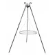  Gratar de gradina pe trepied gratar din otel inoxidabil 60cm