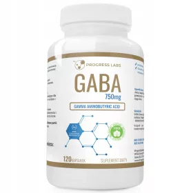   Acidul GABA Gamma Aminobutyric 750mg - Capsule Vegetale Pentru Vegani