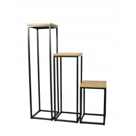   Suport pentru flori în stil loft, producție poloneză, cu finisaj elegant