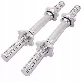  Set de 2 x gâturi cu șuruburi drepte 30mm 40cm