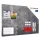 Placă magnetică ALLboards MetalBoards, aspect beton, 60 × 40 cm