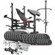  Set de culturism Hop-Sport 147,5 kg