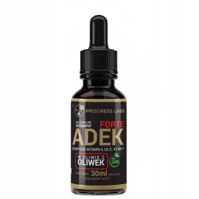   Vitamina Naturală ADEK FORTE în picături, 30 ml - Progress Labs