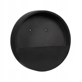    Ghivece de ceramică 50 cm x 50 x 10 cm fibră de sticlă neagră