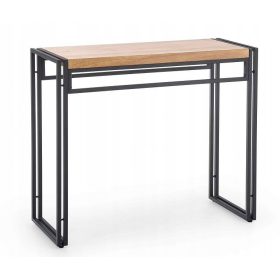  Consola Halmar Bolivar KN1 90x35x76 cm stejar auriu