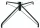  Suport pentru brad MARE, UNIVERSAL, 50 cm