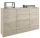  Comodă modernă Mobene 160 x 40 x 98 cm, stejar Sonoma mat
