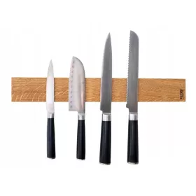 Șină magnetică din stejar pentru cuțite 45 cm