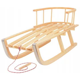  Sanie tradițională din lemn Woodcarver Classic