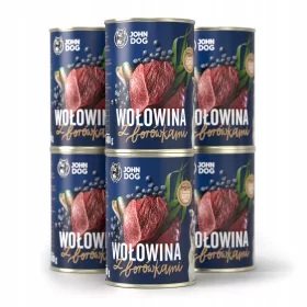  John Dog hrana umeda carne de vita 2,4 kg