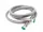 Furtun metalic gaz Famas FPG 3 m, G 1/2″ × G 1/2″