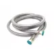 Furtun metalic gaz Famas FPG 3 m, G 1/2″ × G 1/2″