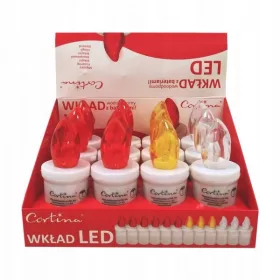  Inserție LED pentru lumânări Cortina 11 cm