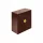 Dulap cu gaz maro JD-MetalBox 500 × 500 × 250 mm cu perete din spate și cheie