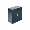 Dulap cu gaz maro JD-MetalBox 500 × 500 × 250 mm cu perete din spate și cheie