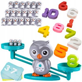  Învățați să numărați PRC Balance scale Owl