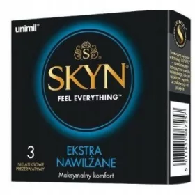  SKYN Prezervative fără latex extra lubrifiate, 3 buc