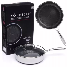    Tigaia tradițională Kohersen Black Cube 26 cm antiaderentă (antiaderentă)