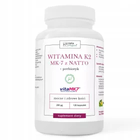   Supliment Nutritiv VitaMK7 Vitamina K2 cu Natto, 200μg, 120 Capsule
