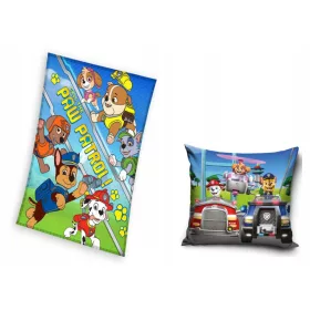  Pătură din lână + pernă PAW PATROL