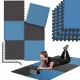  Covoraș de exerciții Hop-Sport 180 cm x 120 cm, multicolor
