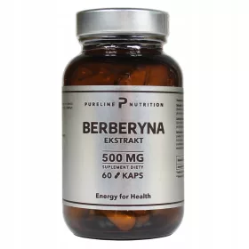   Supliment Alimentar Berberina 500 mg - Suport Digestiv și Metabolic