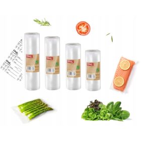  Folie ChefOne pentru sigilare cu vid, 4 role