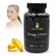 Omega 3 Forte 1000mg cu EPA 350mg și DHA 250mg, Supliment Fără GMO, 120 Capsule