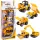  Set vehicule de constructii PRC, 5 bucati, portocaliu