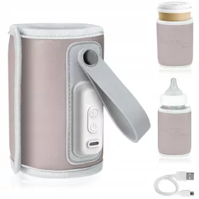    Încălzitor electric Lionelo roz-gri + cablu USB C Lionelo Care