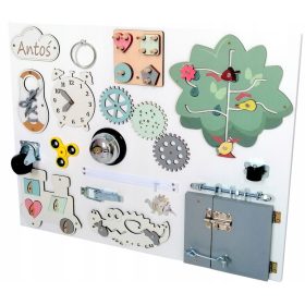  Tabla de manipulare senzorială a copilului, nume eco