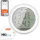  Senzor de temperatură și umiditate RTX ZigBee TUYA pentru uz exterior, temperatură de funcționare sub 0°C, afișaj