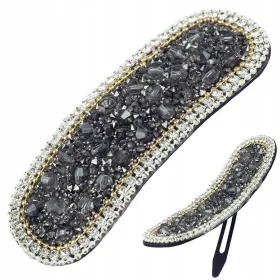  PAC PAR CU CRISTAL ZIRCONIA GRAFIT MARE