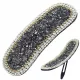 PAC PAR CU CRISTAL ZIRCONIA GRAFIT MARE