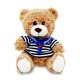  Mascota ursuleț 24 cm Căpitan Mike 0 +