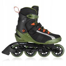    Patine in linie pentru bărbați Spokey MrFIT ABEC7 Carbon, mărimea 46